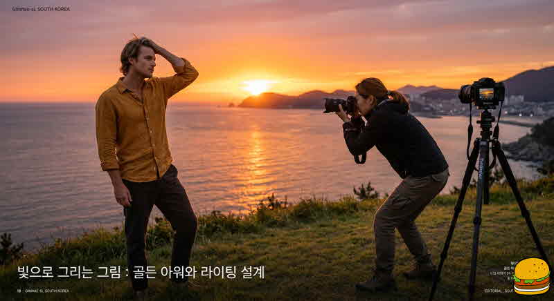 황금시간대(Golden Hour)와 빛의 방향 활용법