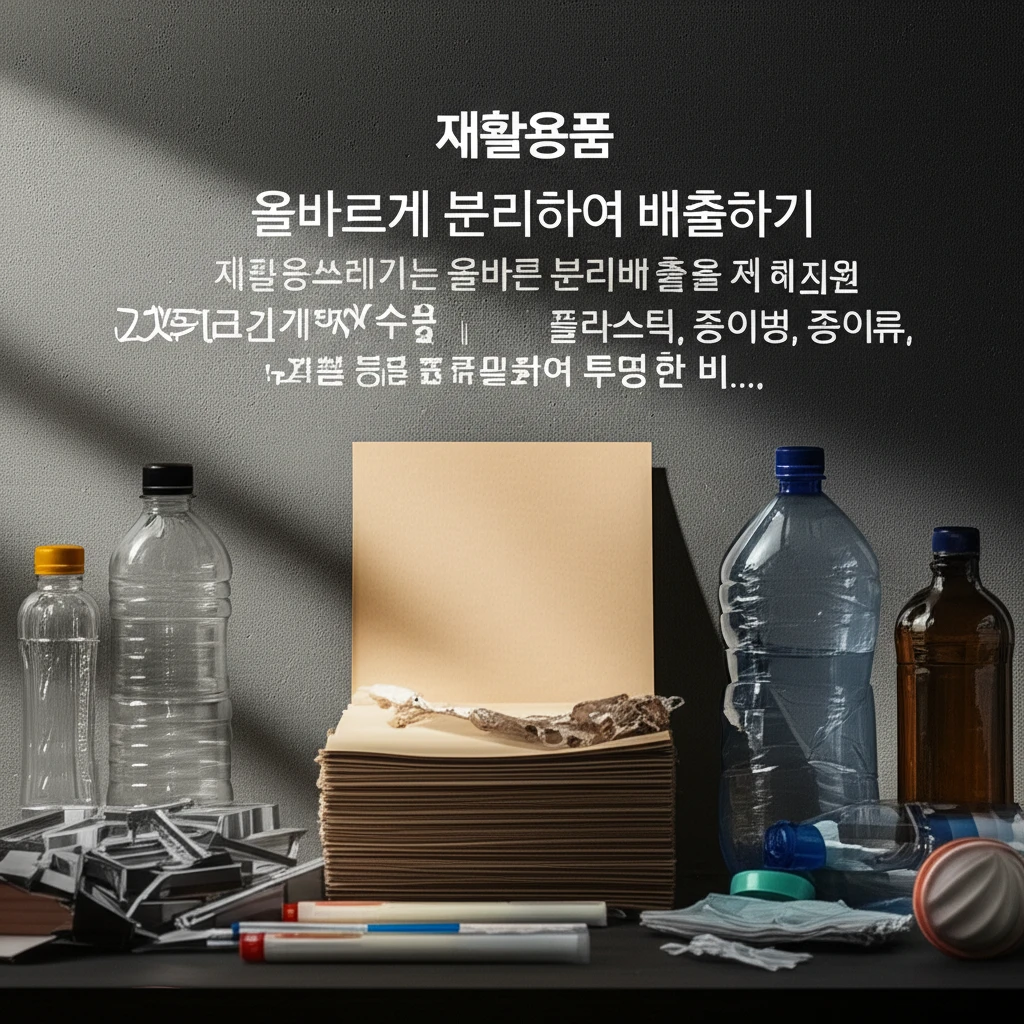 부평동 주민 필수! 쓰레기 분리배출 ..