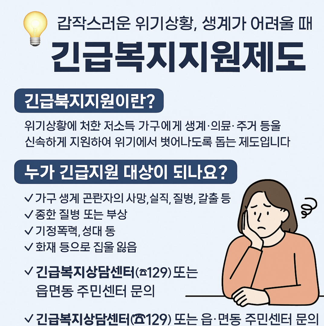 긴급복지지원제도