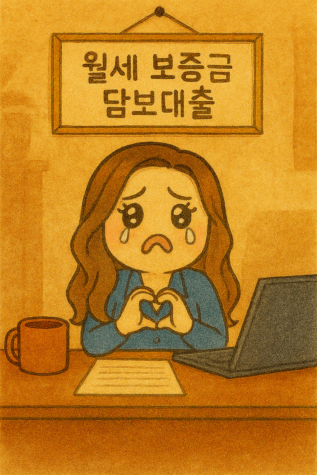 질권&middot;근저당 설정 흐름도와 월세보증금 담보대출 사례