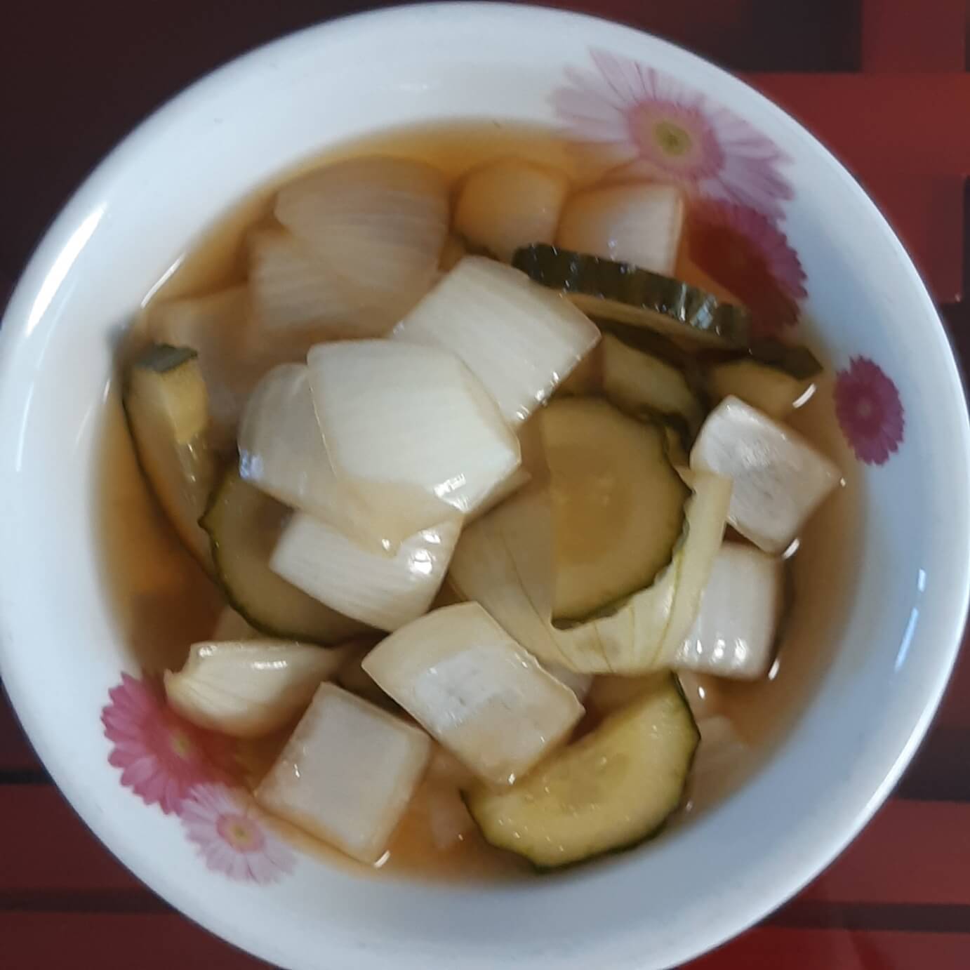 오이-양파-장아찌