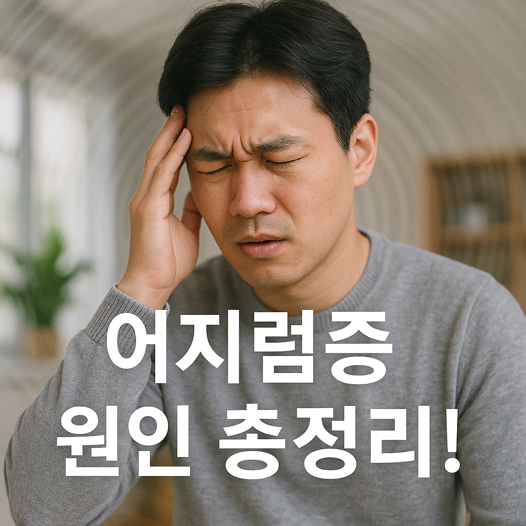 어지럼증 원인 총정리! 증상별 대처법까지 한눈에 보는 가이드
