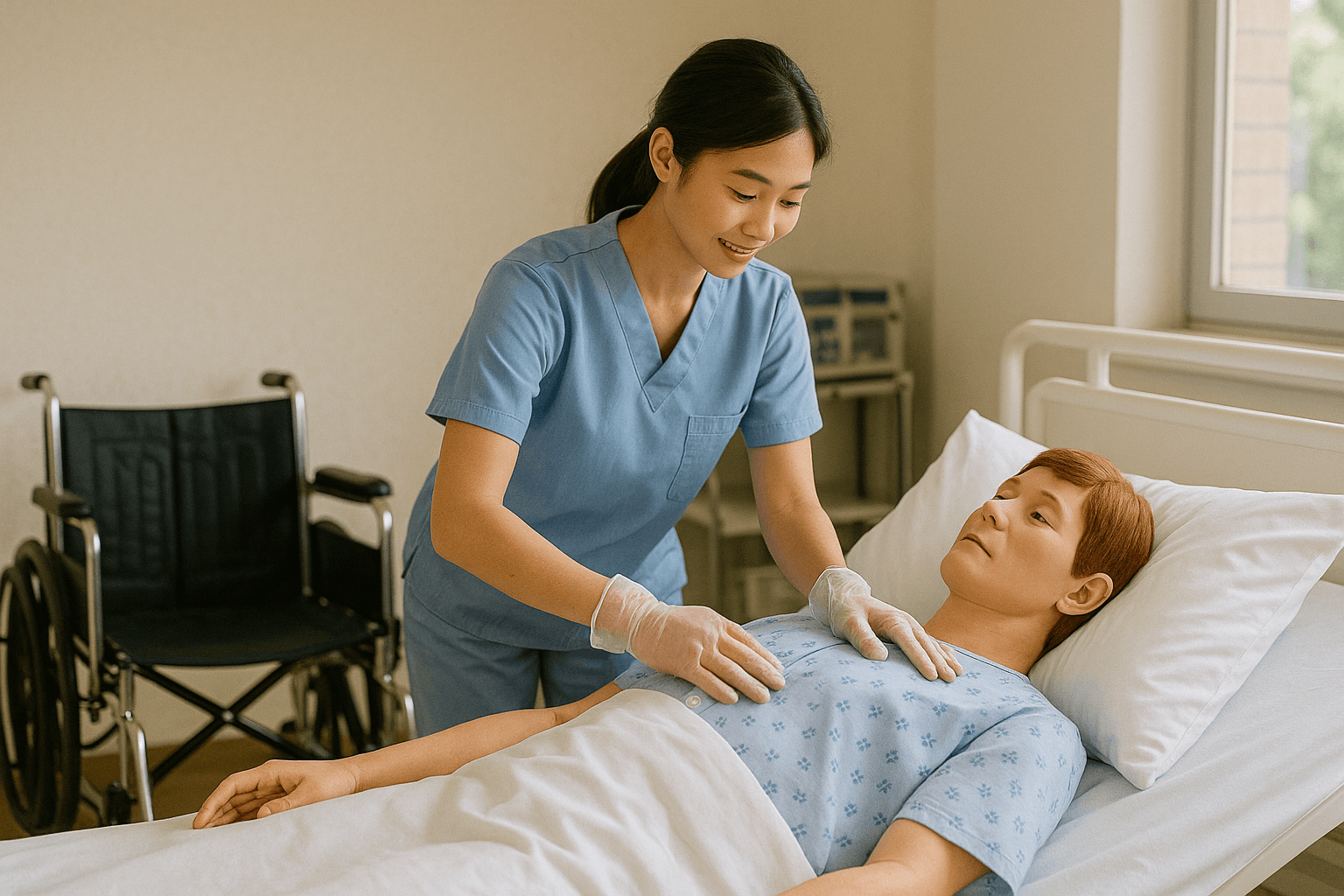 요양보호사 실습