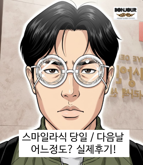 스마일라식후 안대착용이미지
