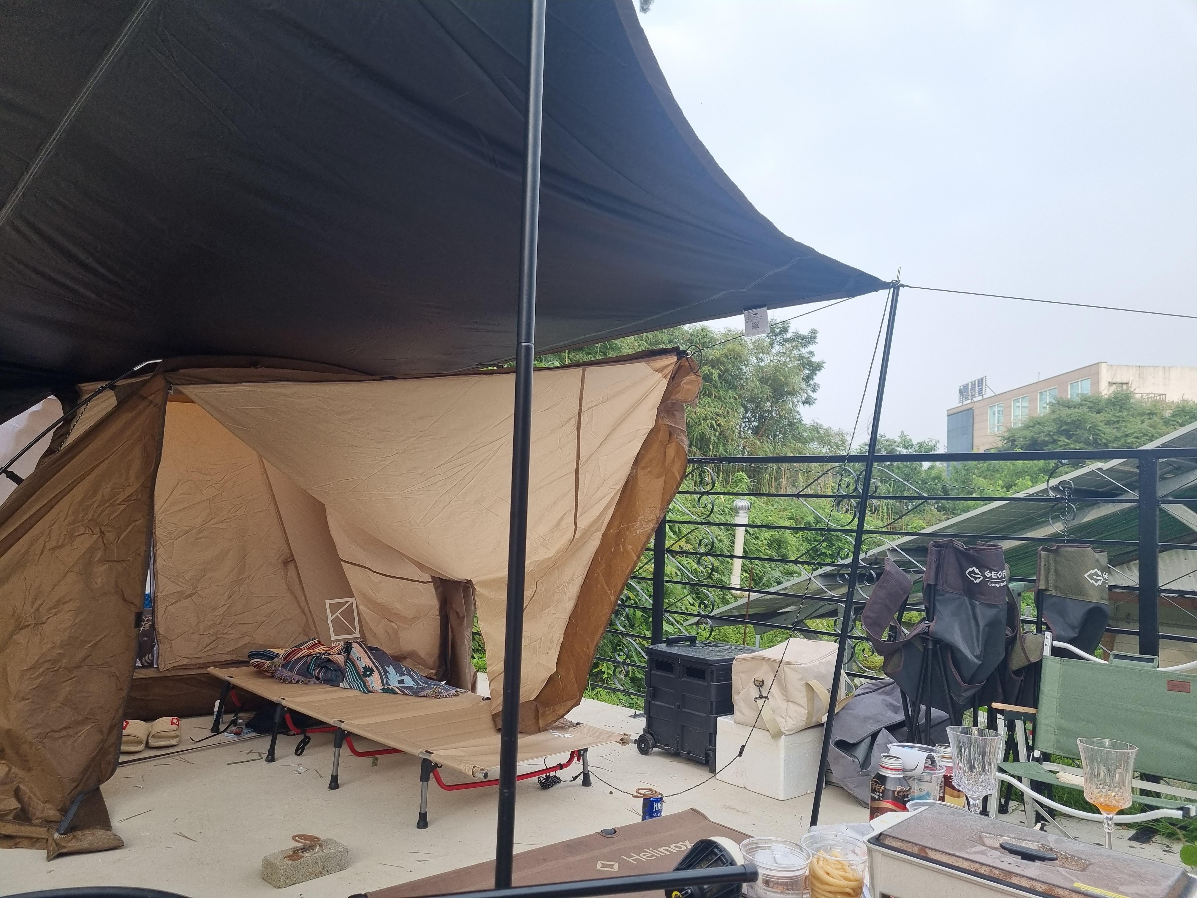 충남 태안 서해바다 캠핑하기 좋은 물깨끗한 꾸지나무골 해수욕장
