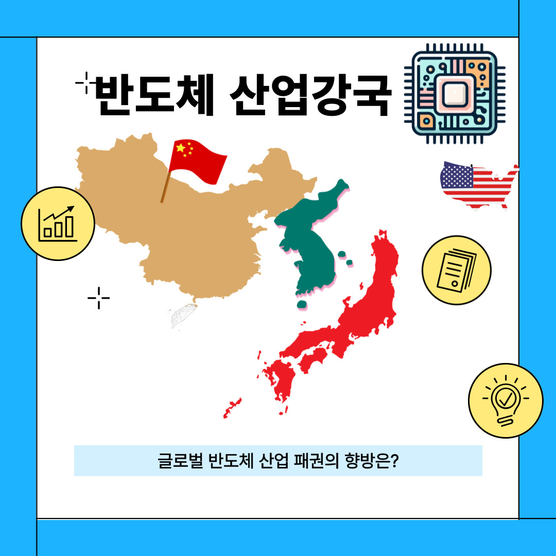 미국의 칩셋법에 따른 반도체 산업 강국들의 대응은?