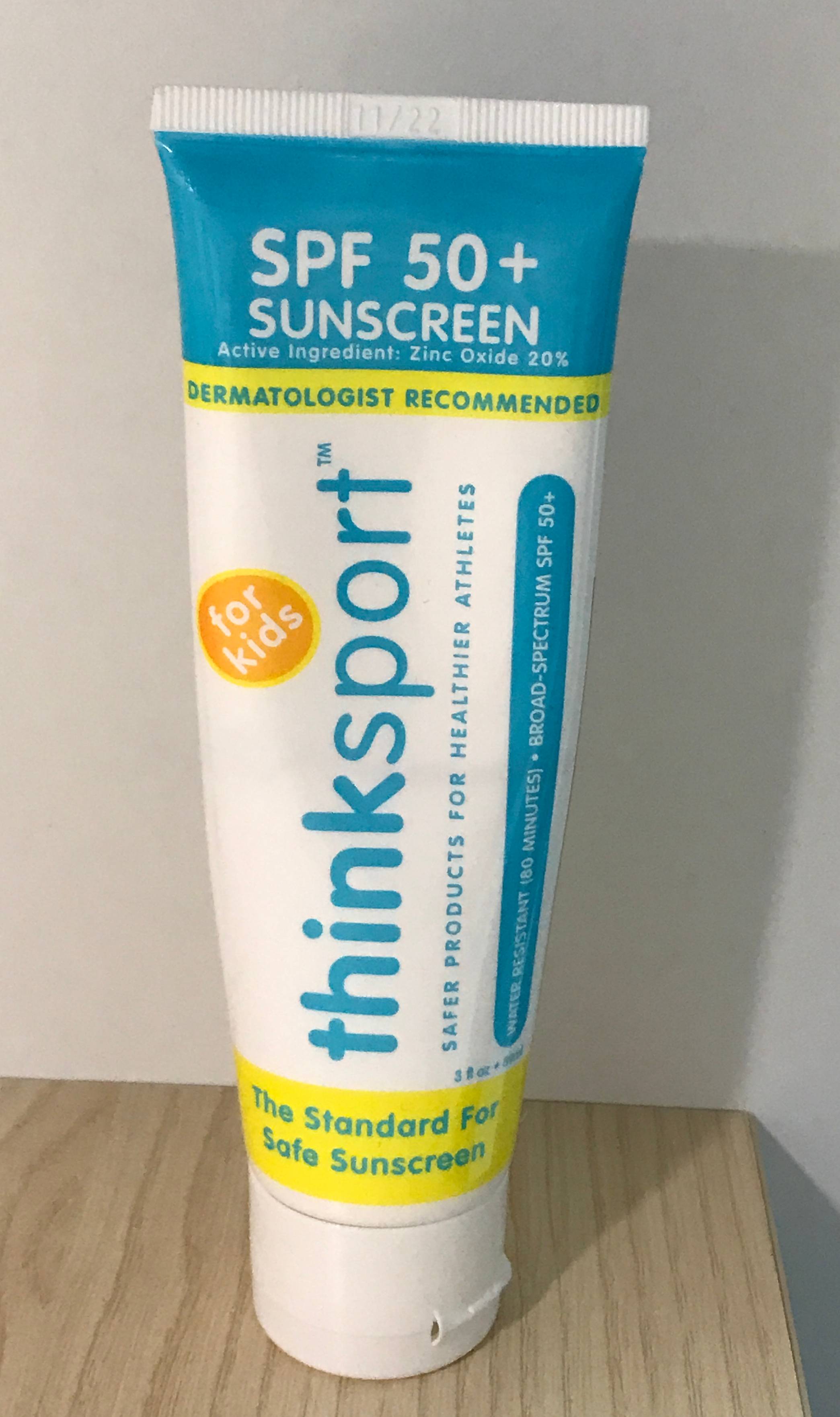 띵크 선크림 용기