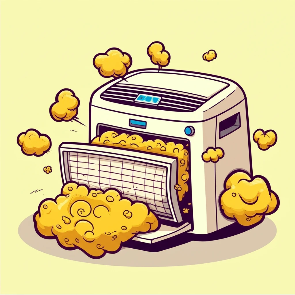 미세먼지 심할 때 공기청정기 필터 점..