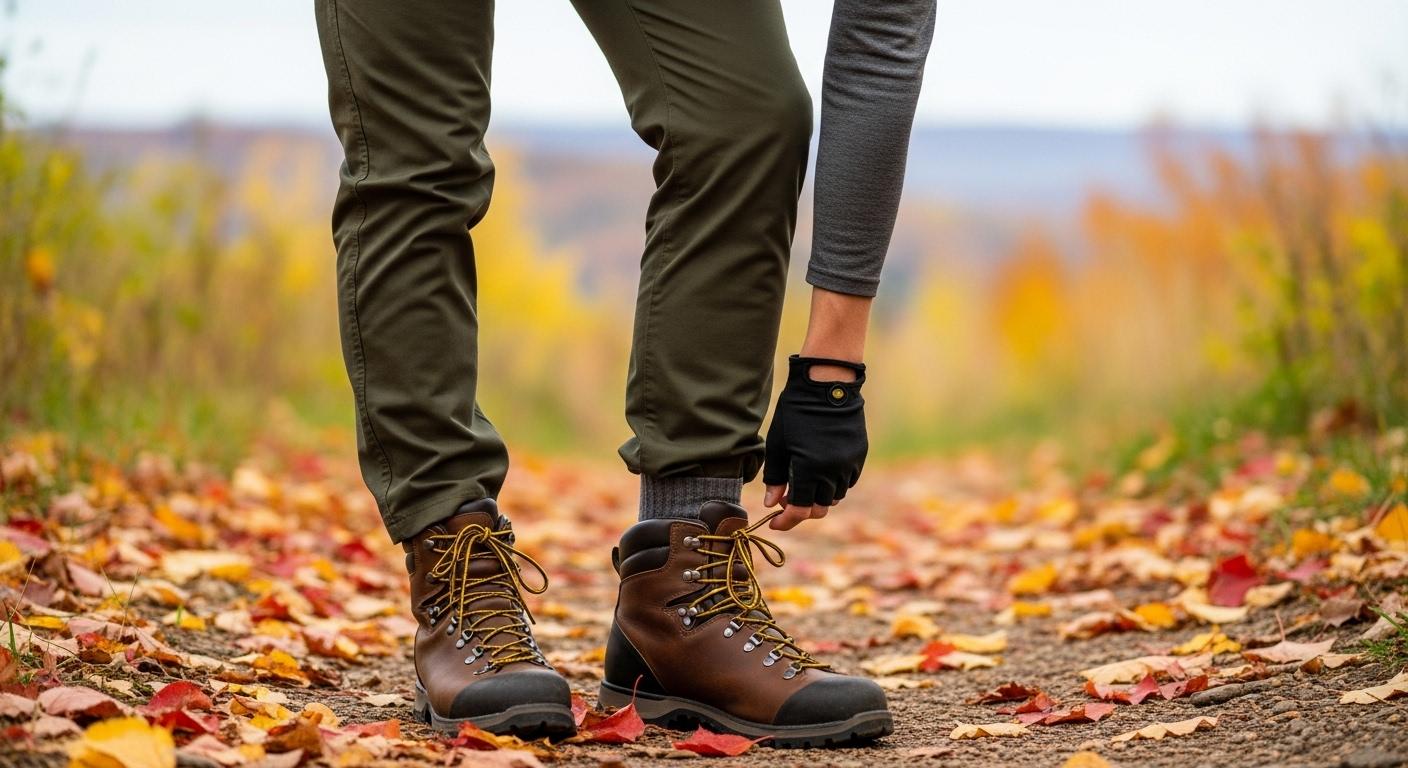 가을 등산복 코디