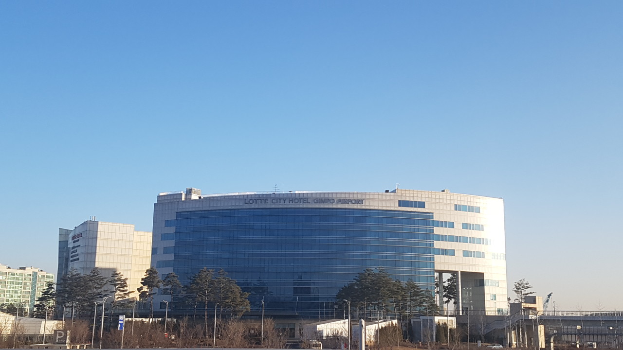 롯데시티호텔 전경 모습