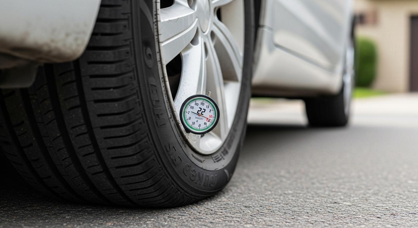 자동차 공기압 낮아지는 이유