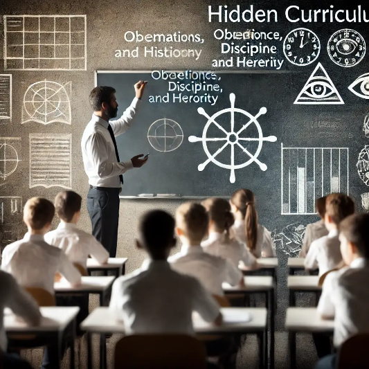 교육 과정,숨겨진 교육 과정,권력,권위,교과서,역사,정치,경제,노동 시장
