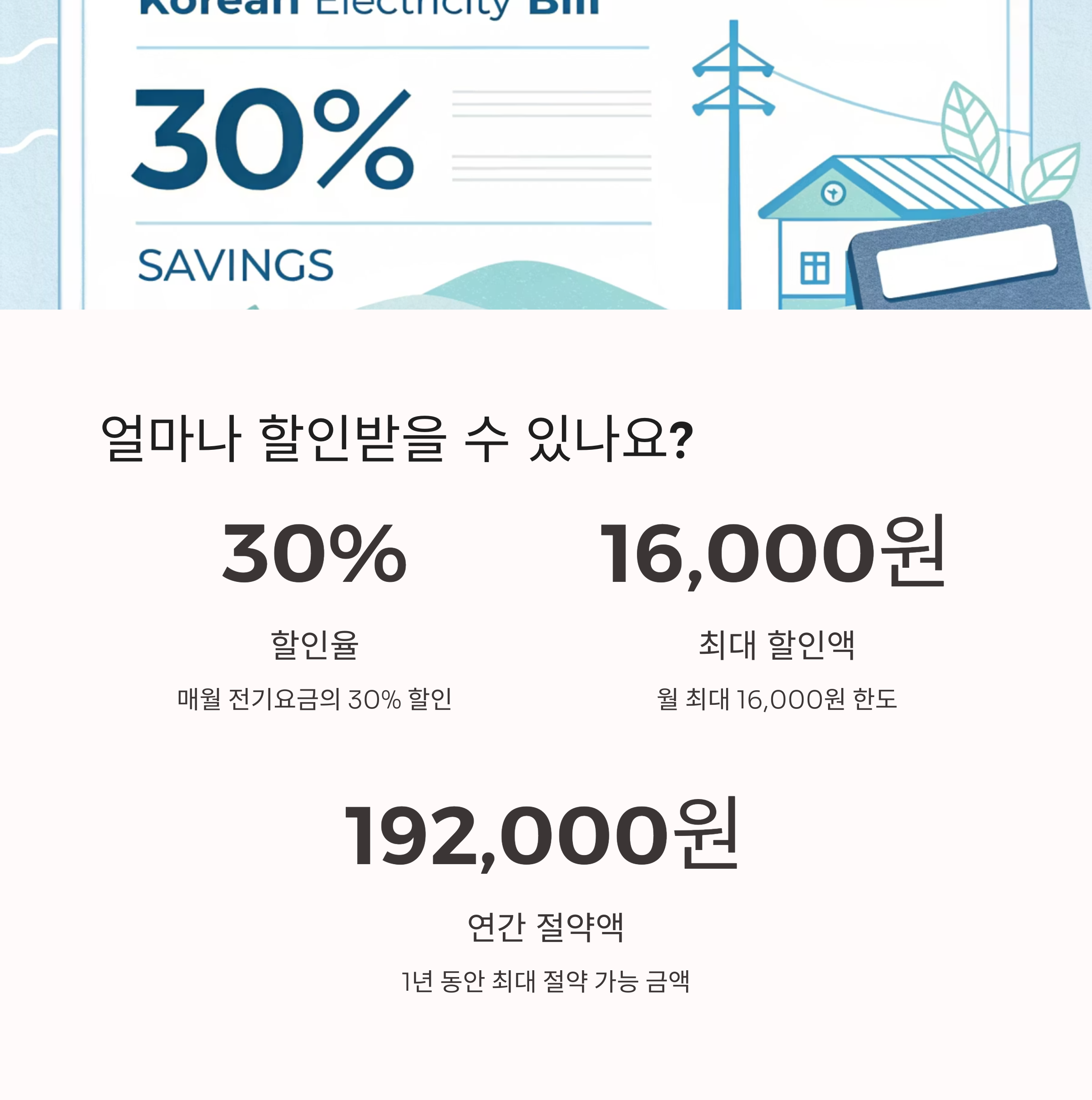 다자녀 가구 전기요금