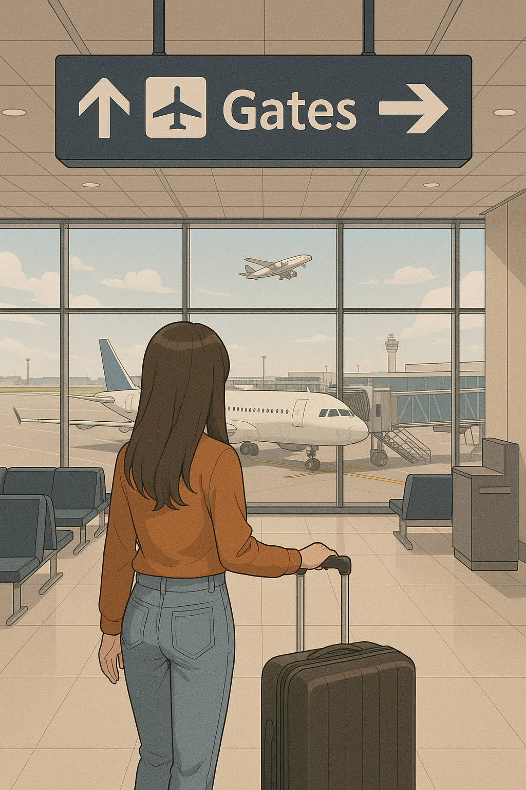 공항에서 하루 묵기 챌린지 - 라운지에서 자고, 공항 식당에서 식사하며 하루를 살아보다