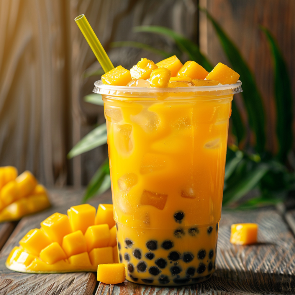 식혜 망고 버블티