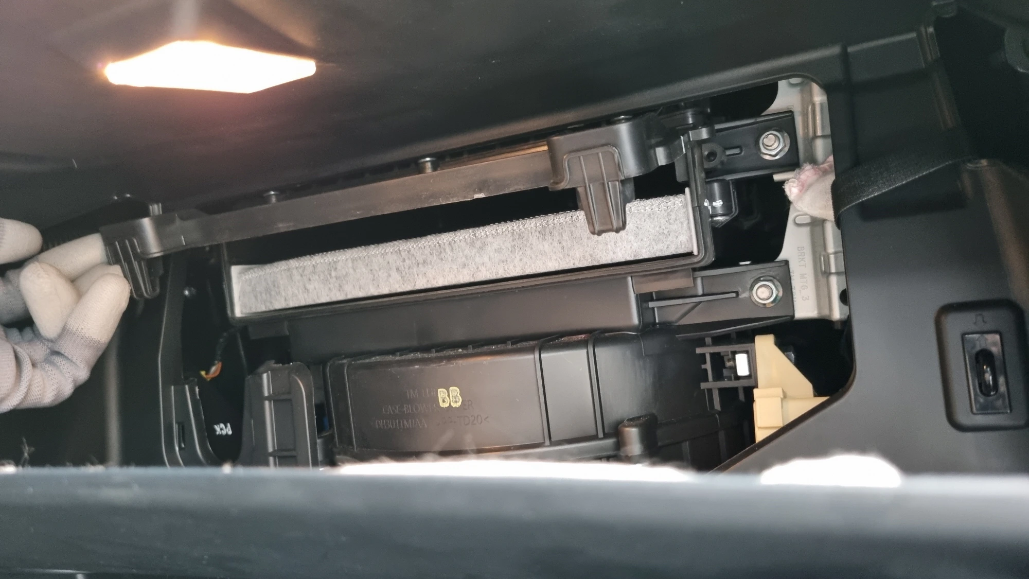 에어컨필터 모습