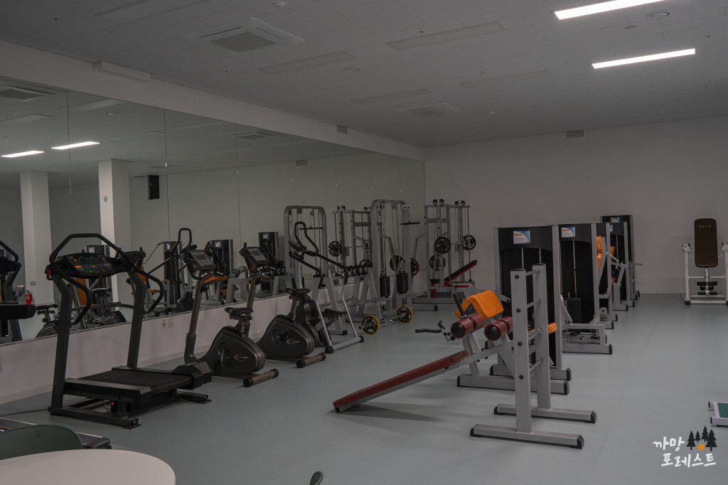 새마을 금고 제주 연수원 헬스장