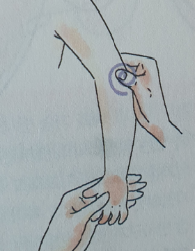 아기 마사지-팔1