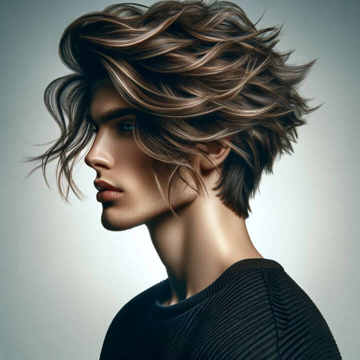 송강 세미 리프컷 최신 유행머리 따라잡기! - 3. 최신 유행 세미 리프컷 스타일 세미 리프컷