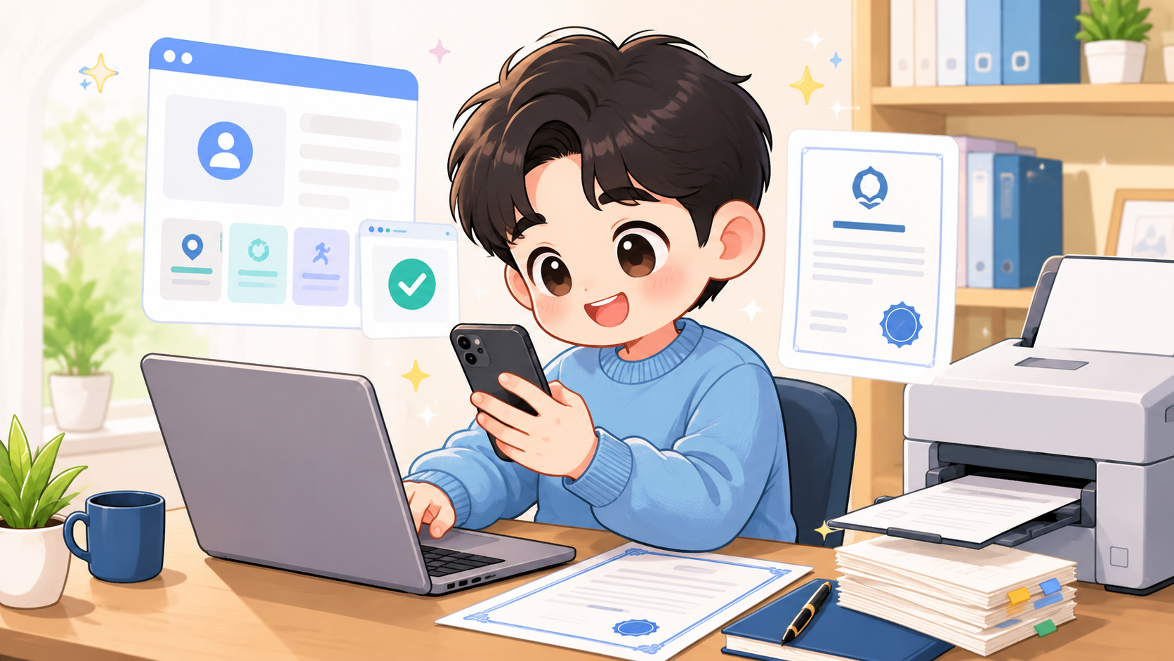 국민연금가입증명서 발급