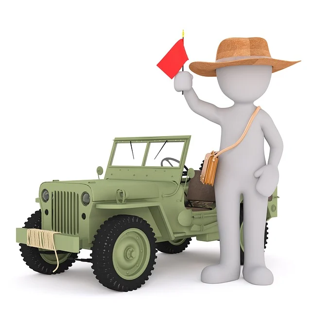 호주의 사파리 가이드, 아침을 코끼리와 함께 열다