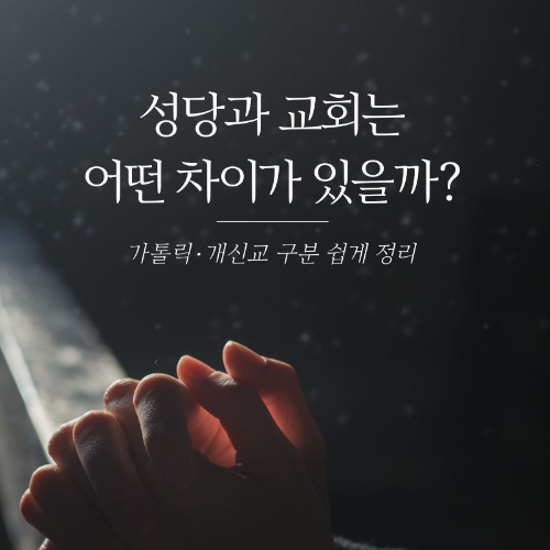 성당과_교회는_어떤_차이가_있을까?