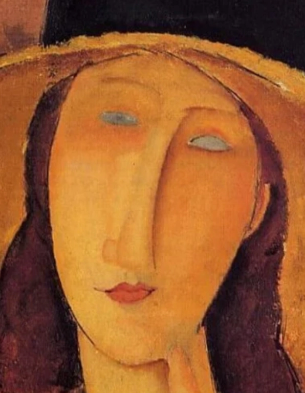 희미한 눈동자를 볼 수 있게 확대한 그림의 이미지입니다.