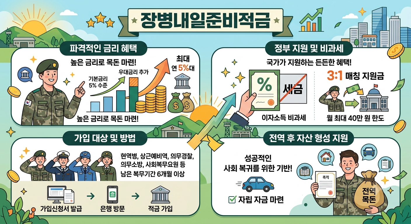 [2026 청년정책] 장병내일준비적금, 정확히 무엇인가?