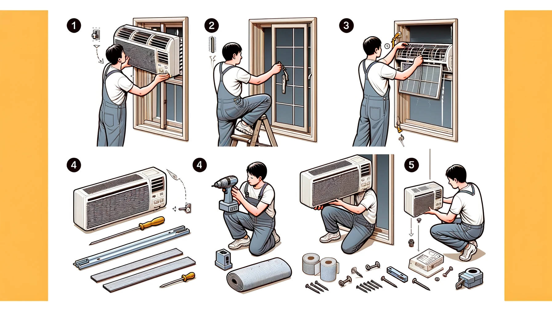 창문형 에어컨 설치방법 청소 소음 단점 파세코 삼성 비교하기(+2024)