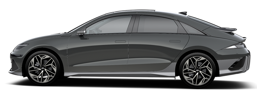 녹턴 그레이 메탈릭 아이오닉 6 모습