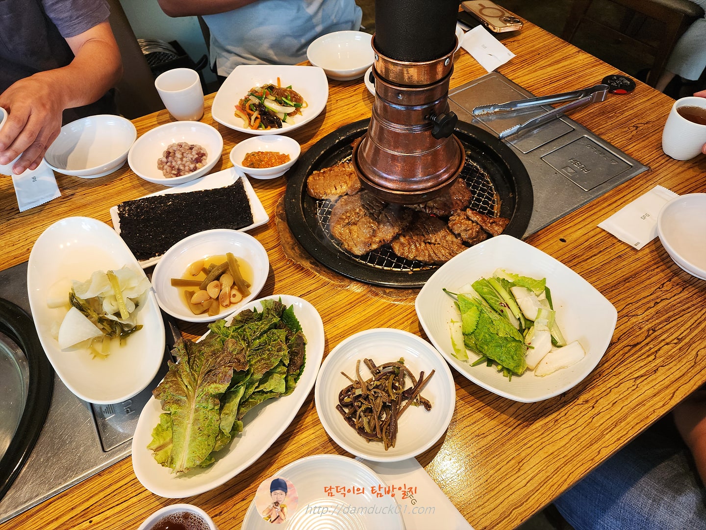 천지연 점심 한 상