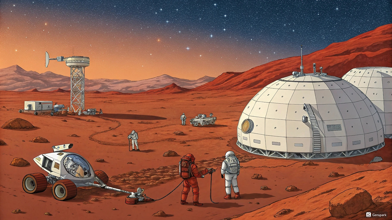 인류가 화성에 정착할 수 있을까? 현실 가능성과 과제