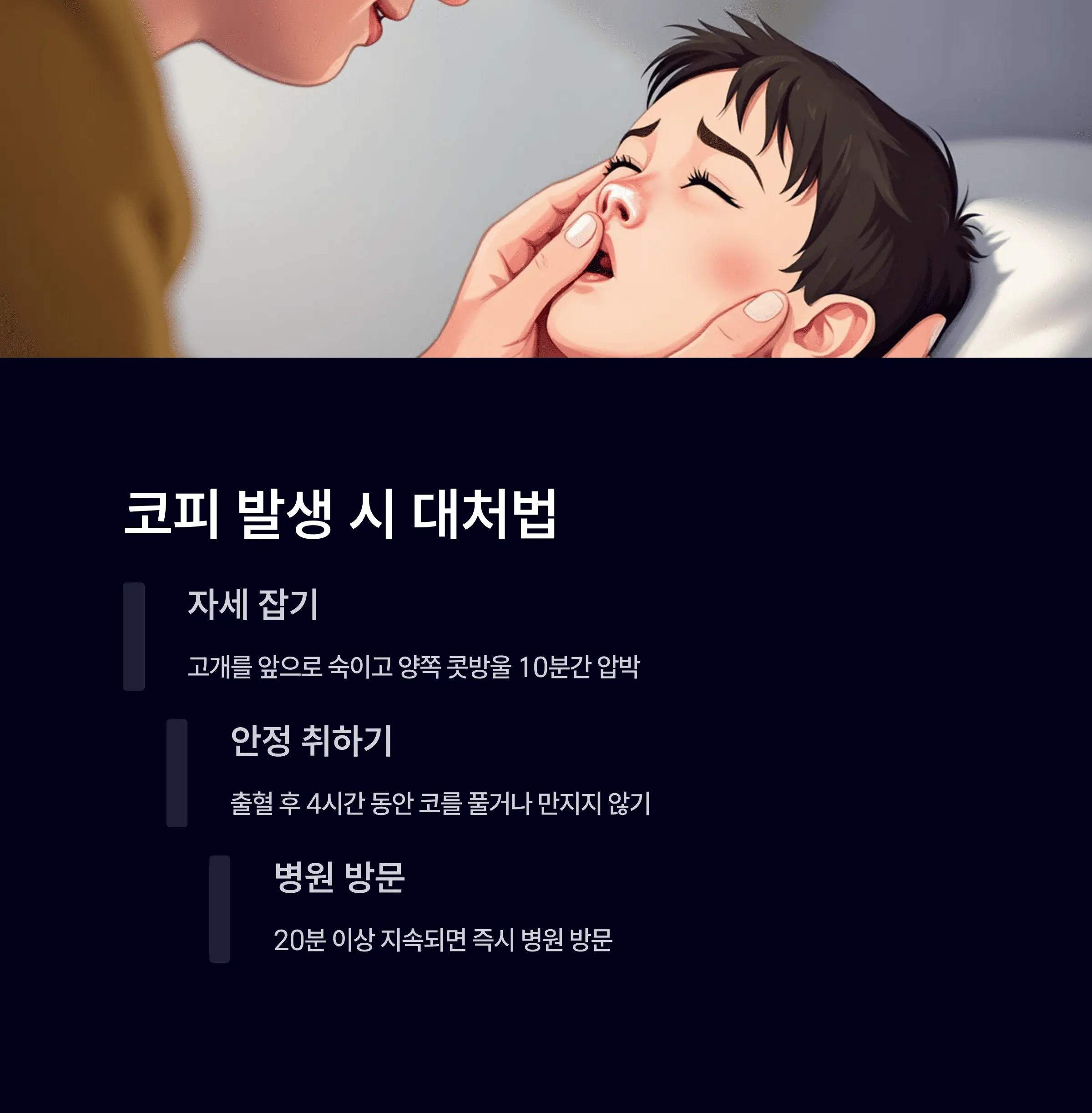 어린이 코피 잦다면 큐비지로 관리해본 경험담
