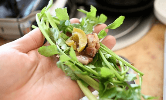 원동 미나리 삼겹살