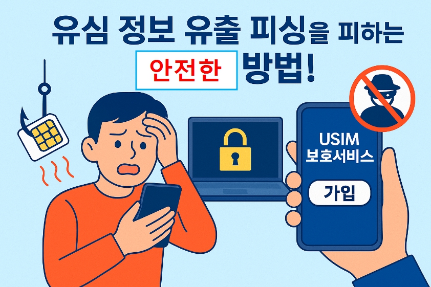 SKT 유심USIM 정보 유출, 유심보호서비스 가입방법