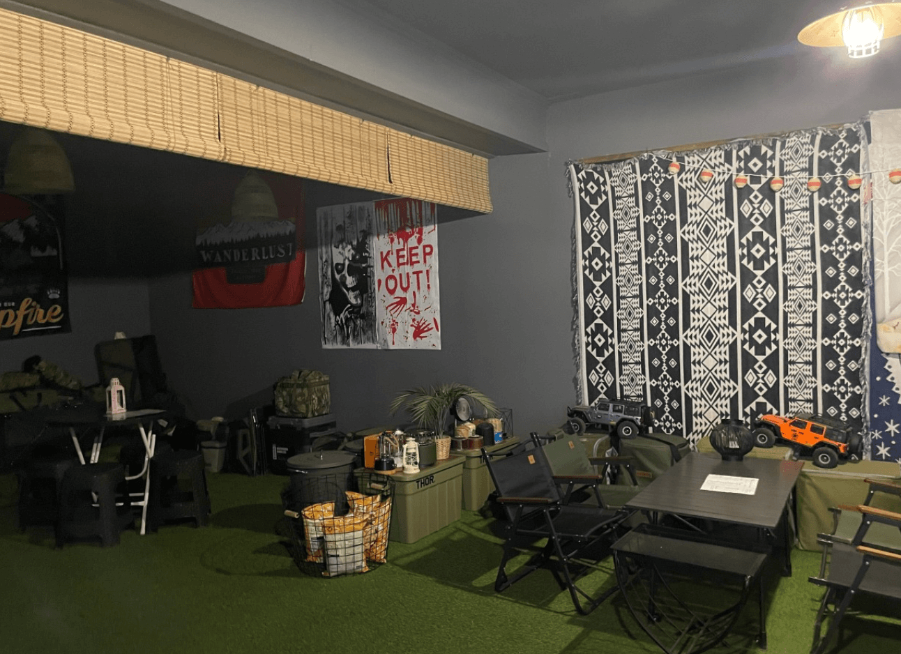 여주 캠핑주막 실내 이미지