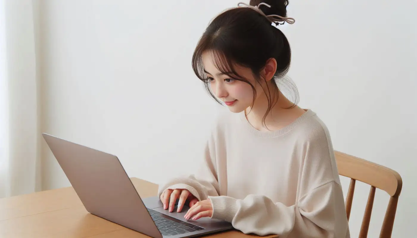 병원-신분증-pass-앱-사용법을-알아보는-여성의-모습