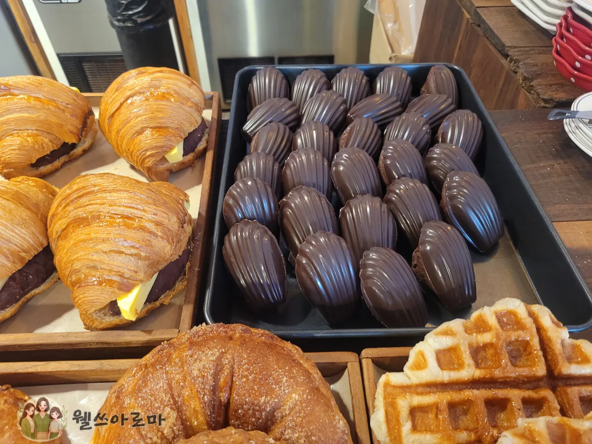 순매원근처카페-가마등-초코마들렌