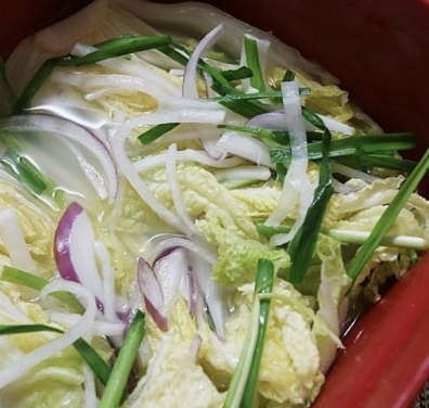 백김치 맛있게 담는법