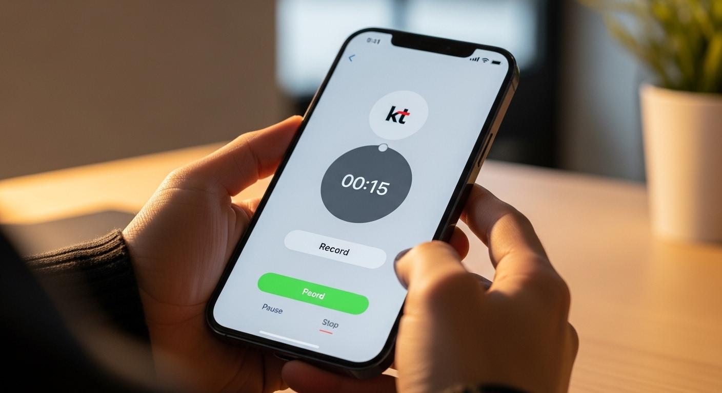 kt 아이폰 통화녹음 어플