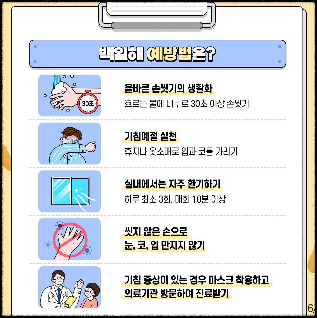 백일해 경로와 증상