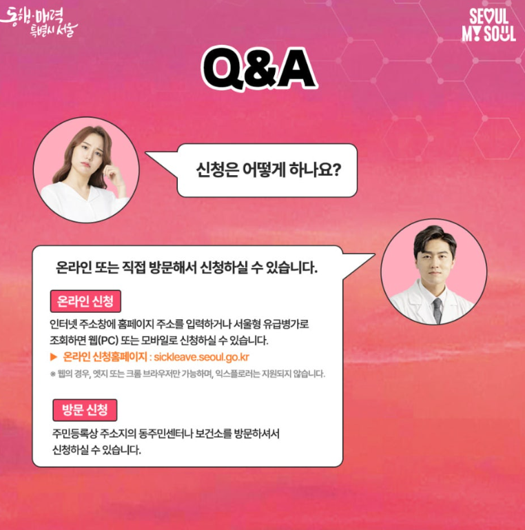2024서울형 입원 생활비 지원금 신청 Q&amp;A