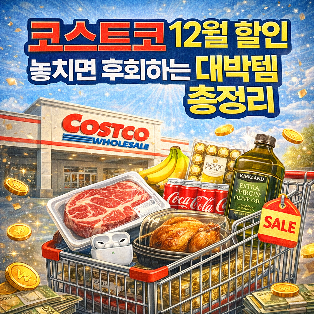 코스트코 12월 할인 아이템 확인하러 가기
