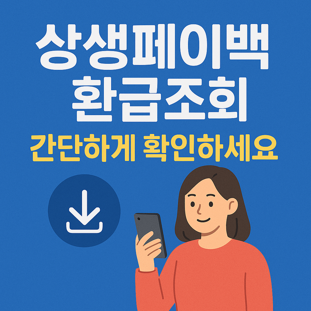 상세페이백 환급조회 신청방법