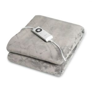 BRUNO 극세사 전기요 BEB-2219, 그레이, 싱글(100 x 180 cm)
