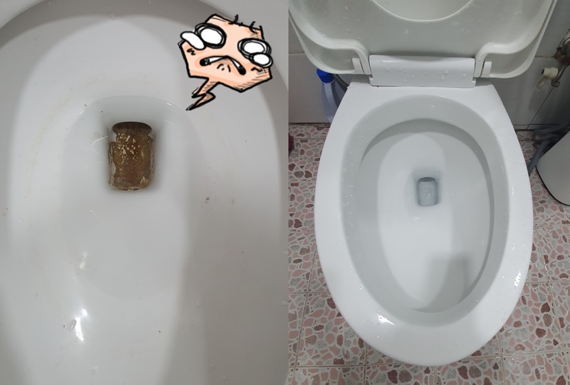 변기청소