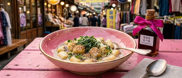 perilla cream gnocchi