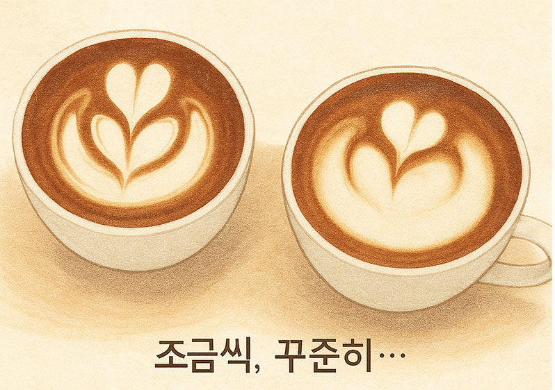 AI가 만들어준 조금씩 꾸준히