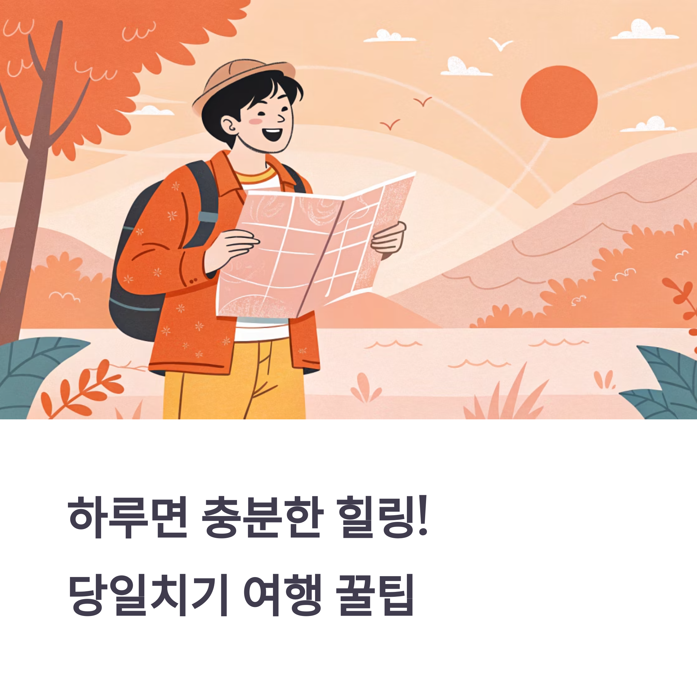 당일치기 여행 루트 구성 꿀팁 공개