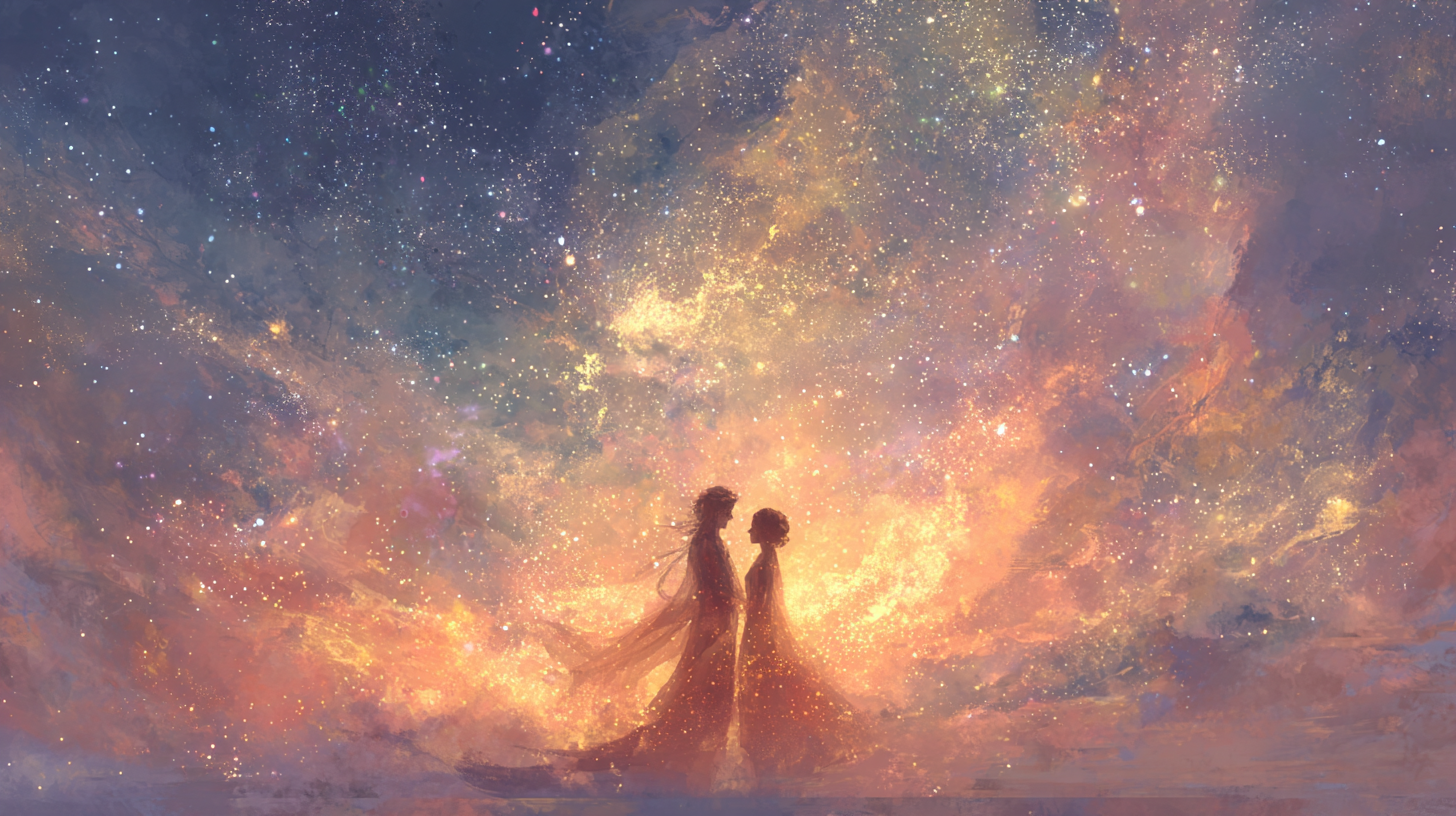 별과 새벽: 아스트라이오스의 별빛부터 에오스의 새벽까지, 영원까지 - 하늘에서 가장 아름다운 부부가 만들어낸 천상의 로맨스